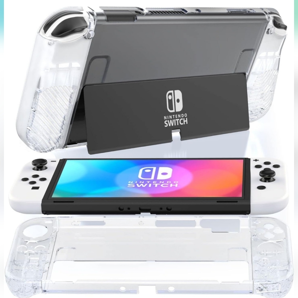 Dockable Liquid Silicone Case for Switch OLED